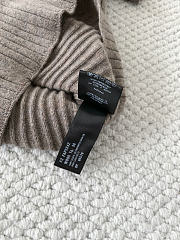 Loro Piana Coste Crewneck Licorice Root Melange - 4