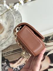 Dior Talk Phone Pouch In Caramel brow - 4