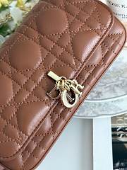Dior Talk Phone Pouch In Caramel brow - 3