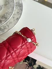 Dior Talk Phone Pouch In Red - 3