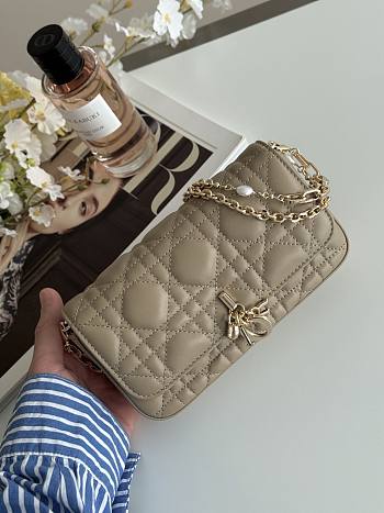 Dior Talk Phone Pouch In Beige