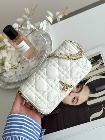 Dior Talk Phone Pouch In White