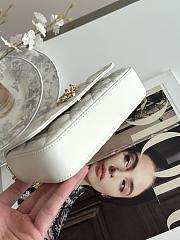 Dior Talk Phone Pouch In White - 5