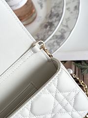 Dior Talk Phone Pouch In White - 4