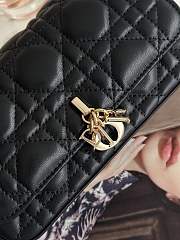 Dior Talk Phone Pouch In Black - 6