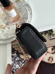 Dior Talk Phone Pouch In Black - 4