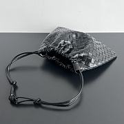 Bottega Veneta Nappa Intrecciato Medium Dustbag Black - 5