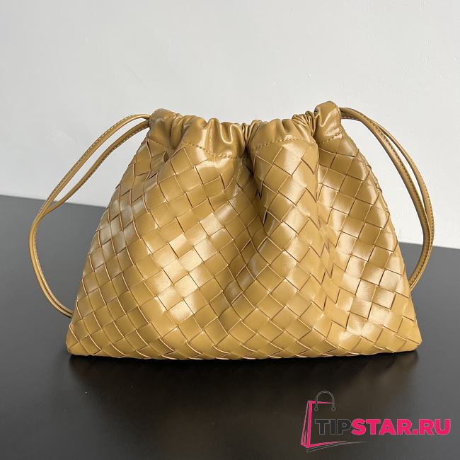 Bottega Veneta Nappa Intrecciato Medium Dustbag Golden tan - 1