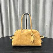 Jacquemus The small Turismo tote bag camel - 1