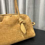 Jacquemus The small Turismo tote bag camel - 5