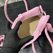 Jacquemus The small Turismo tote bag pink - 6