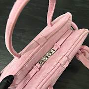 Jacquemus The small Turismo tote bag pink - 5