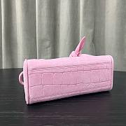 Jacquemus The small Turismo tote bag pink - 4