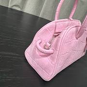 Jacquemus The small Turismo tote bag pink - 3