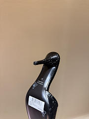 Gucci Metal Buckle Mid Heel Elegant Women Black - 4