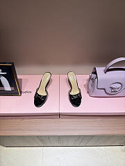 Gucci Metal Buckle Mid Heel Elegant Women Black - 2