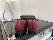 Chanel Black CC Cap Toe Jersey Flat Ballerina 07 - 2