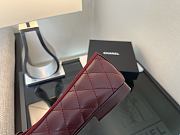 Chanel Black CC Cap Toe Jersey Flat Ballerina 03 - 2