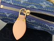 Louis Vuitton Trousse Speedy Wallet Blue Denim - 6