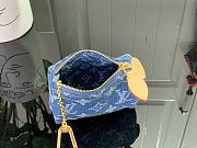 Louis Vuitton Trousse Speedy Wallet Blue Denim - 4