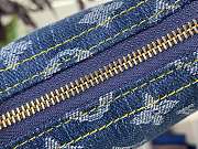 Louis Vuitton Trousse Speedy Wallet Blue Denim - 2