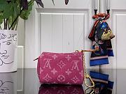 Louis Vuitton Trousse Speedy Wallet Fuchsia Denim - 3