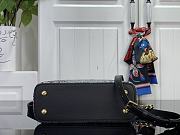 Louis Vuitton Mini Capucines East-West Black crystal - 5