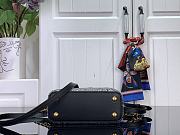 Louis Vuitton Nano Capucines East-West Black crystal - 6