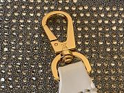 Louis Vuitton Mini Capucines East-West Silver crystal - 2