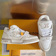 Louis Vuitton LV Trainer Sneakers Beige - 3