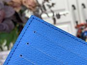 Louis Vuitton Pocket agenda cover in blue - 6