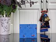 Louis Vuitton Pocket agenda cover in blue - 3