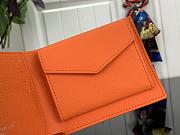 Louis Vuitton Pocket agenda cover in orange - 4