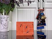 Louis Vuitton Pocket agenda cover in orange - 3