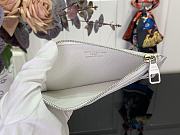 Louis Vuitton Card Holder In White - 5