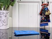 Louis Vuitton Card Holder In Blue - 4