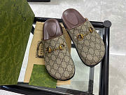 Gucci GG Slipper Horsebit Sandals - 1