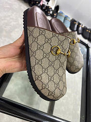 Gucci GG Slipper Horsebit Sandals - 6