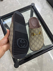 Gucci GG Slipper Horsebit Sandals - 5