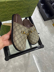 Gucci GG Slipper Horsebit Sandals - 4