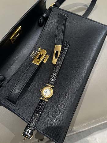 Cartier Colisee gold-gilt quartz black