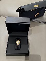 Cartier Colisee gold-gilt quartz black - 4