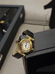 Cartier Colisee gold-gilt quartz black - 2