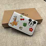 DISNEY X COACH Essential Slim Card Case / Sticker Print - 1
