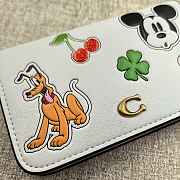 DISNEY X COACH Essential Slim Card Case / Sticker Print - 5