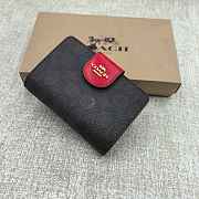 Coach Medium Corner Zip Wallet 02 - 1