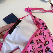 Louis Vuitton Pink Monogram Love Bikini - 6