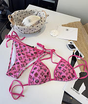 Louis Vuitton Pink Monogram Love Bikini - 5