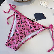 Louis Vuitton Pink Monogram Love Bikini - 2
