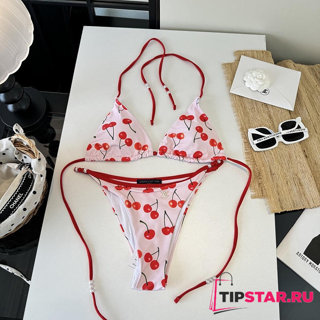 Louis Vuitton Cherry Blossom Bikini Set - 1